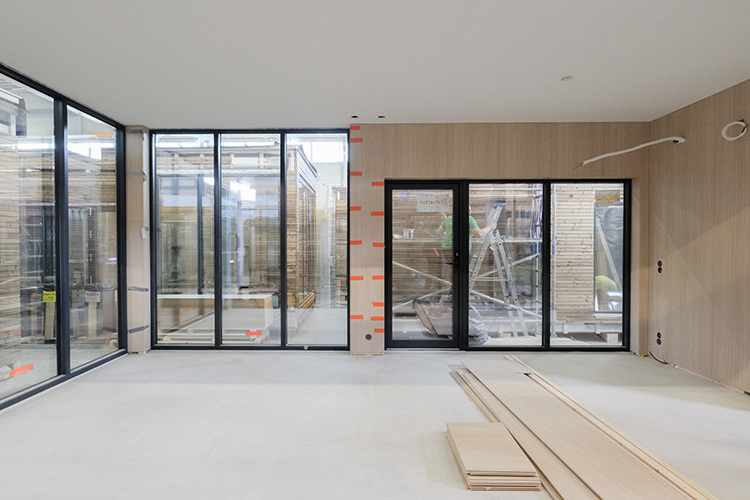 Clicwall wall panels - modular construction